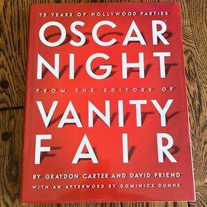 Oscar Night From The Editors Of Vanity Fair Signed By Dominick Dunne